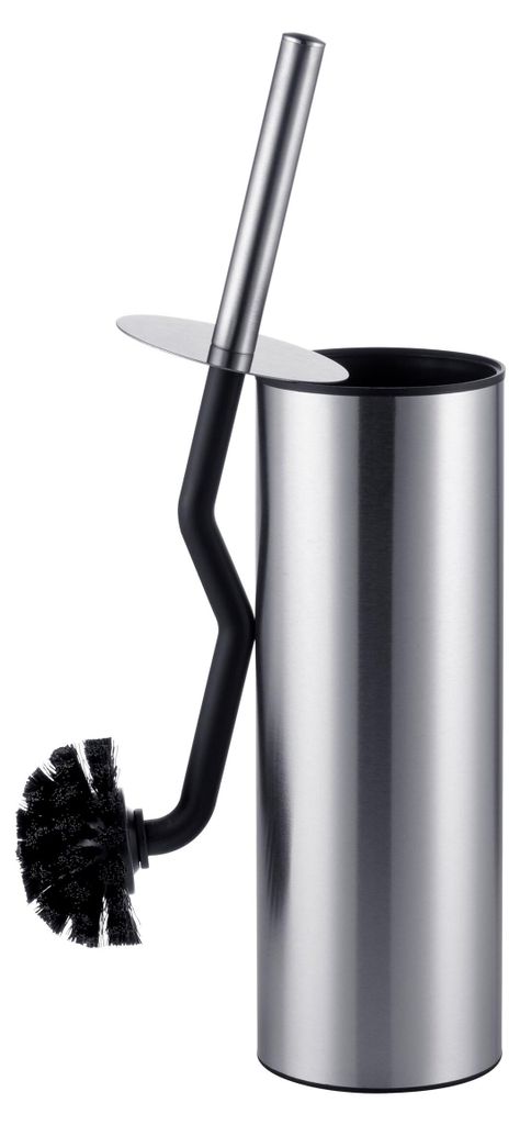 Relaxdays WC-Bürste, Toilettenbürste mit Randreiniger, Produktbild 