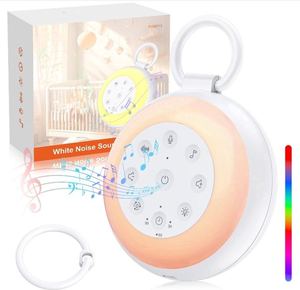 White-Noise-Maschine Baby & Erwachsene – Nachtlicht 7 Produktbild 