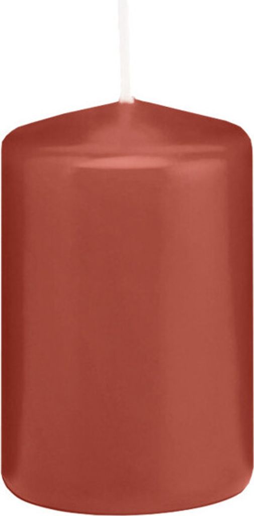 Stumpenkerzen in RAL-Qualität Ahorn Ø 58 x 100 mm, 16 Stück