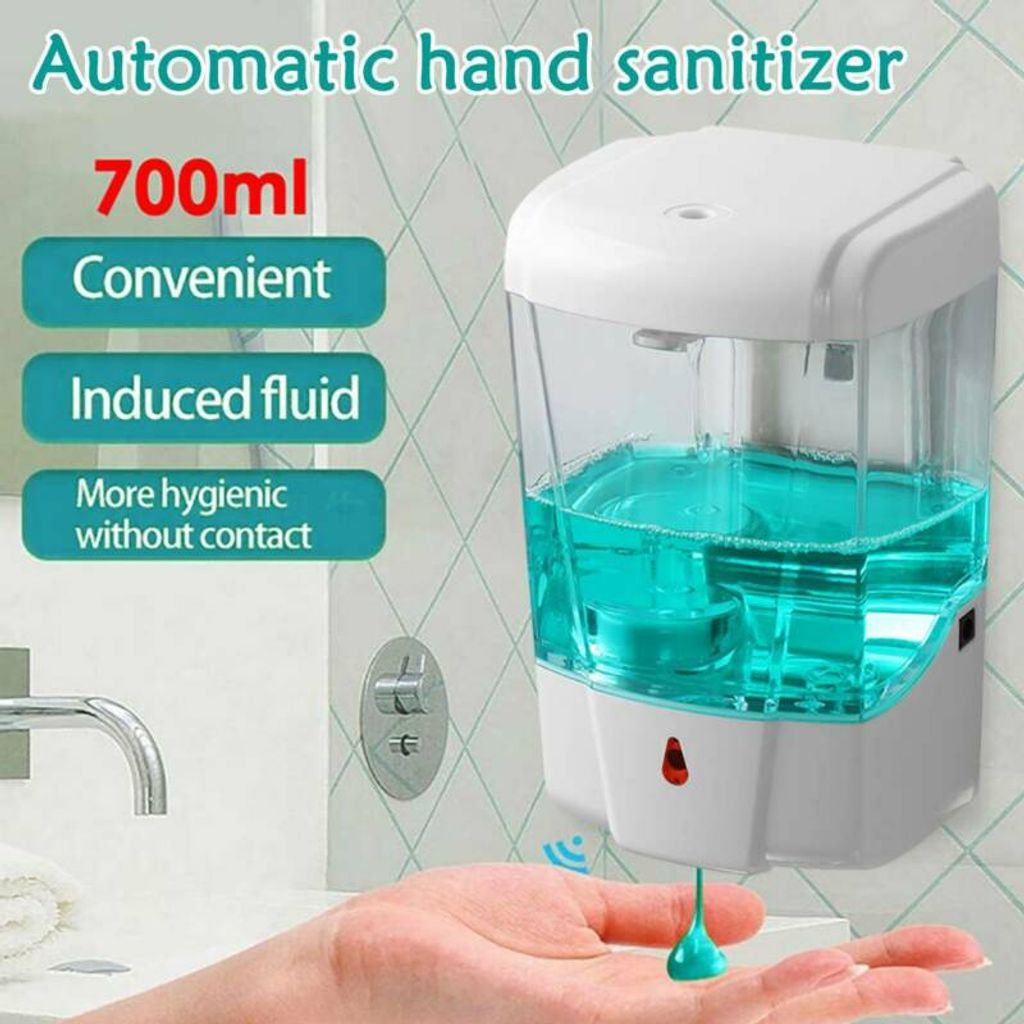 Wandmontage Seifenspender Shampoo Spender Soap Dispenser  Flüssig Sensor