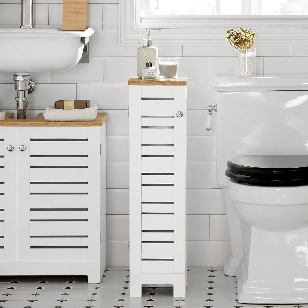 Recensione SoBuy Mobiletto Bagno Stretto: Montaggio Facile e Durata - 7