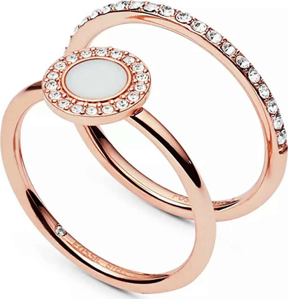 Bague double dorée chic pour soirée et quotidien JF02666791 - 52 mm