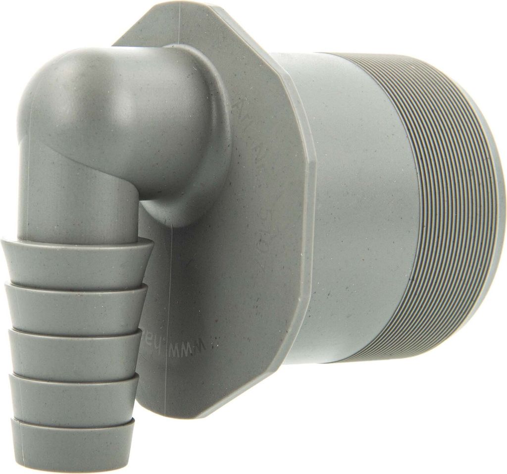 Schlauchanschluss Schlauchnippel DN 50, 90° gewinkelt Produktbild 