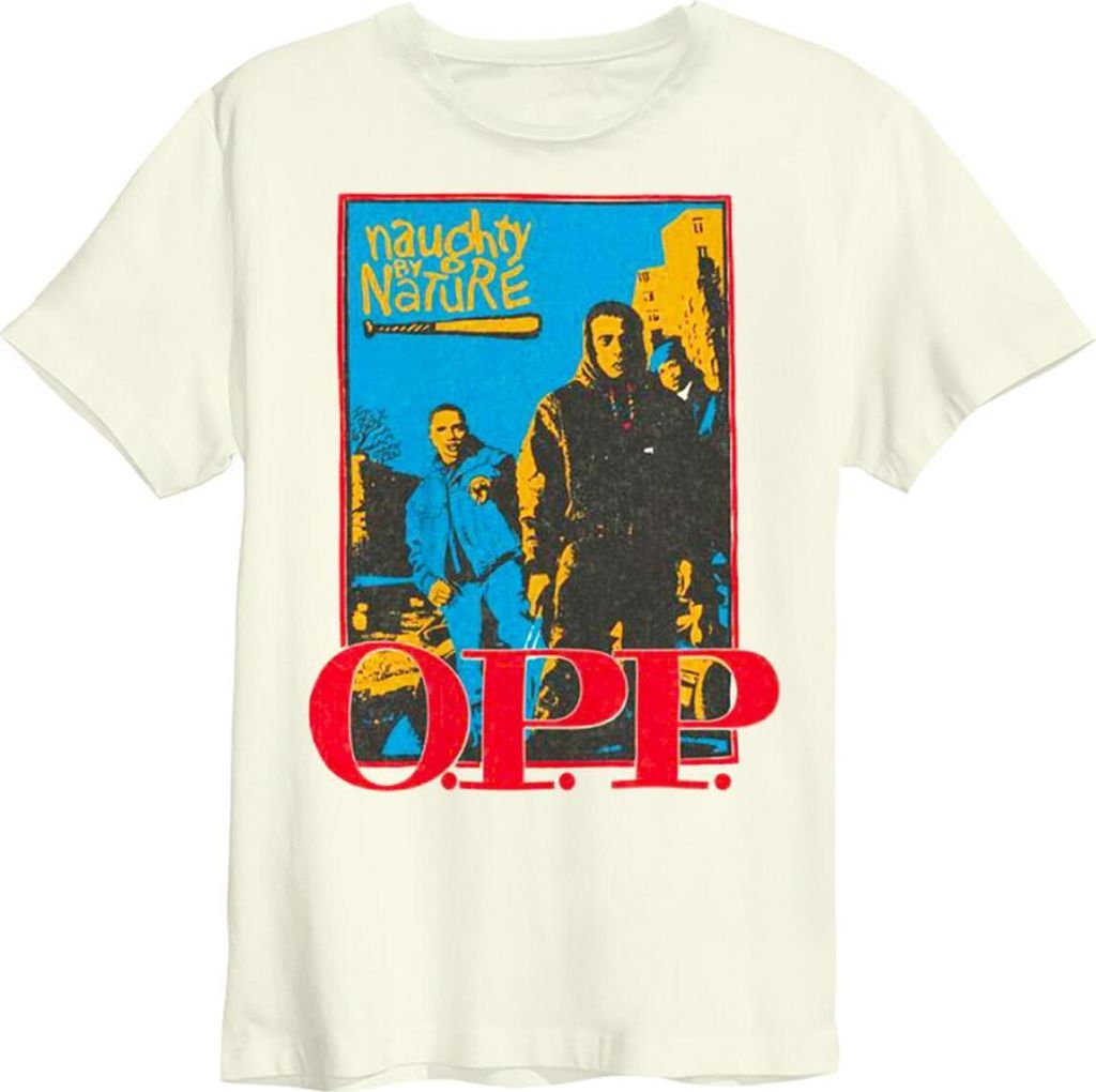 Amplified - "OPP" T-Shirt für Herren GD1153 (XS) (Altweiß)