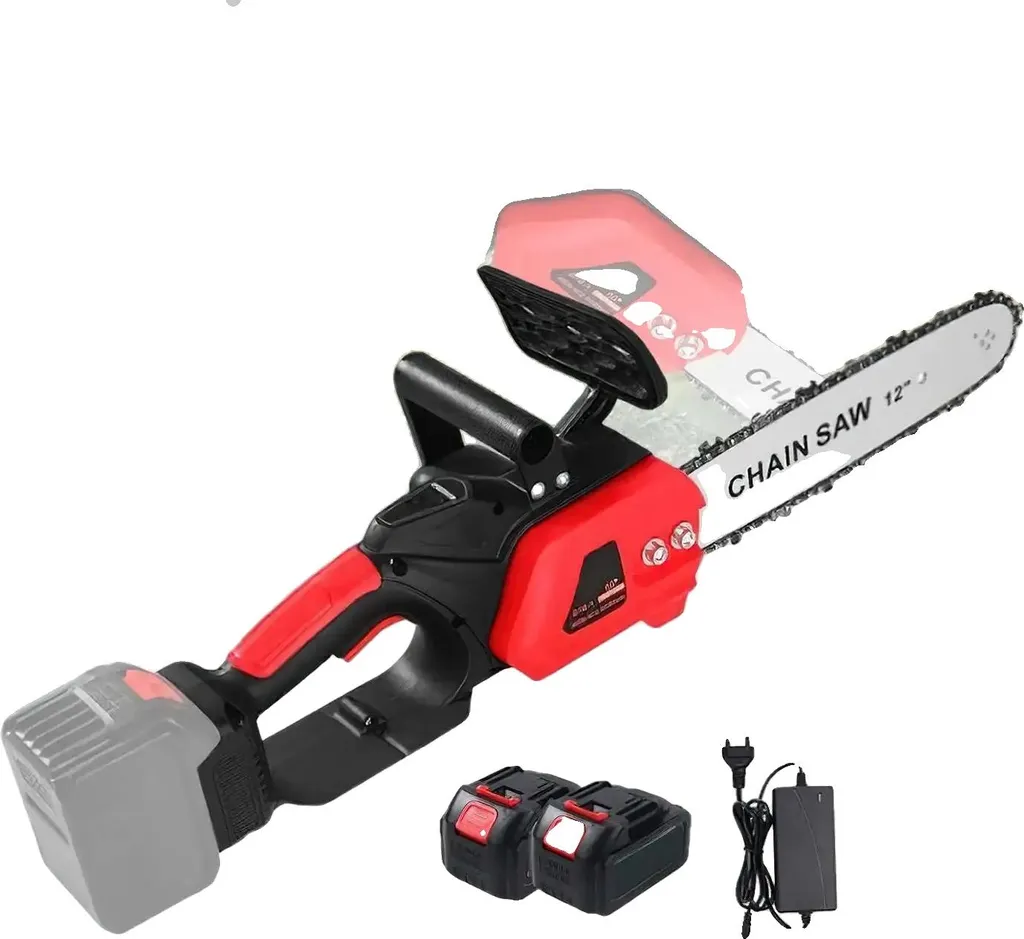 Elettrosega Professionale 3500W 30cm: Doppia Batteria per Taglio Rapido
