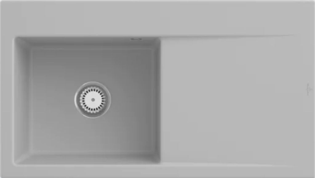 Villeroy & Boch Keramikspüle 335201SM, Subway Style 50 Einbauspüle - inkl.