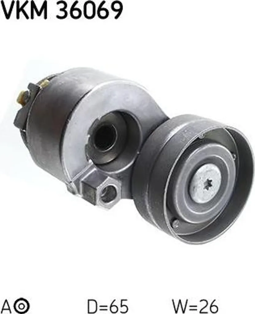 Rouleau Tendeur SKF Haute Résistance VKM36069 compatible Volvo S40 et V40