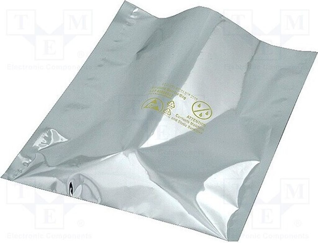 5x Schutzbeutel L: 254mm W: 203mm Thk: 92um <100GΩ 700810 -Taschen und Folien