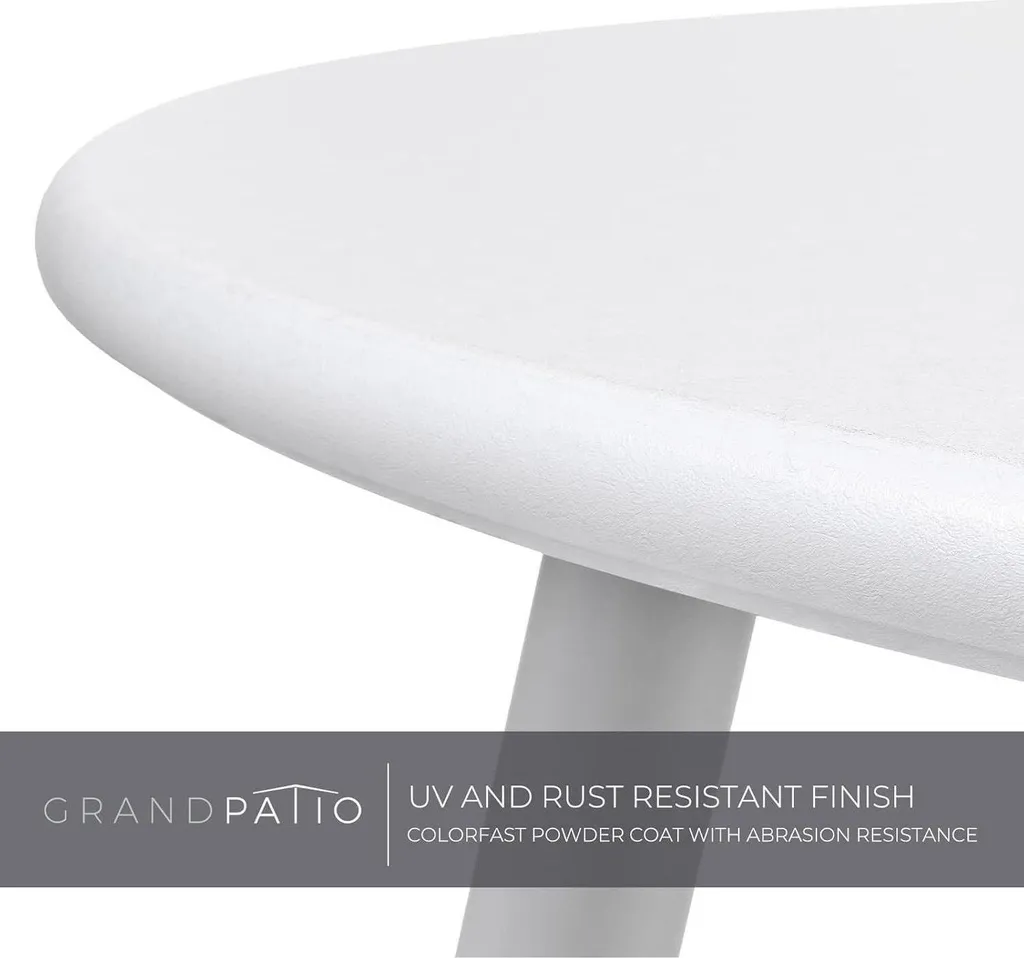 Petite Table de Jardin pour Petit Balcon, Table d'appoint Gain de Place