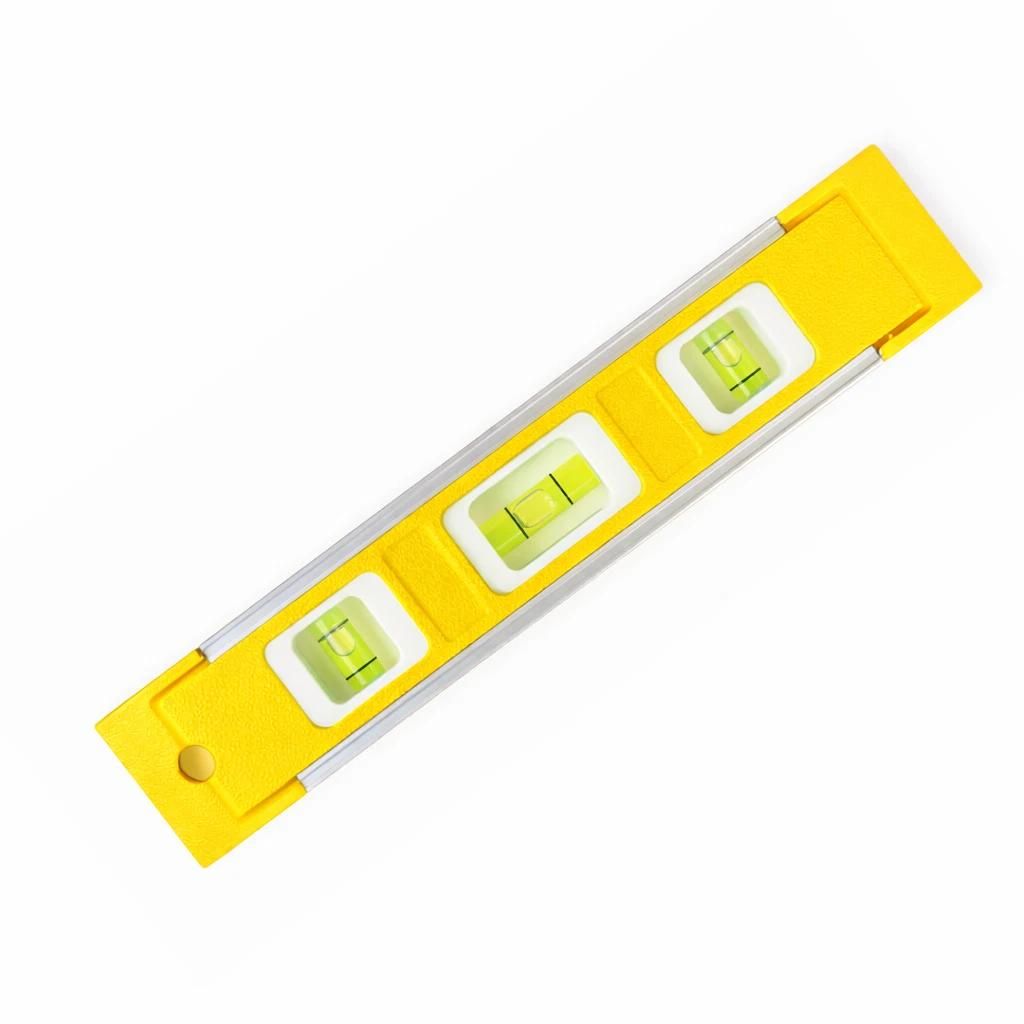 Gelb Wasserwaage Profi Qualität 3 Libellen Magnetisch 23cm Produktbild 
