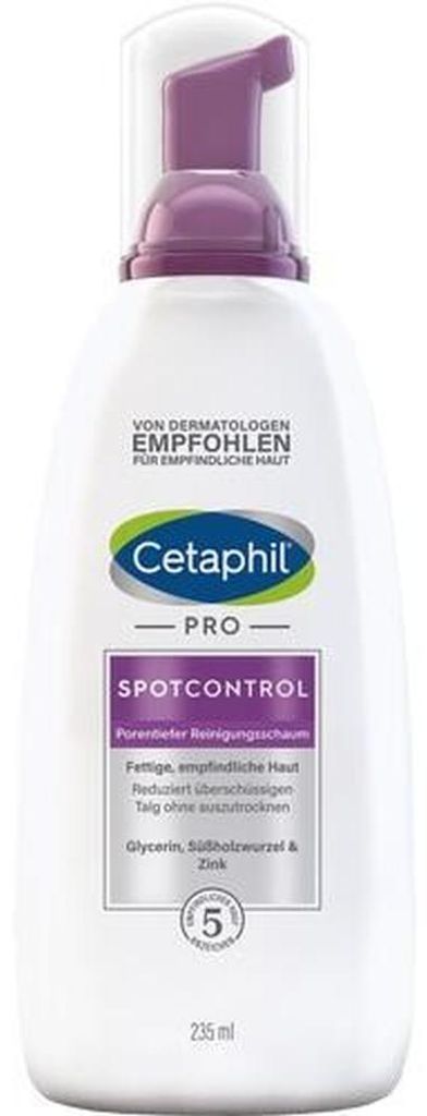 Cetaphil Pro SpotControl, espuma limpiadora profunda para Imagen del producto 