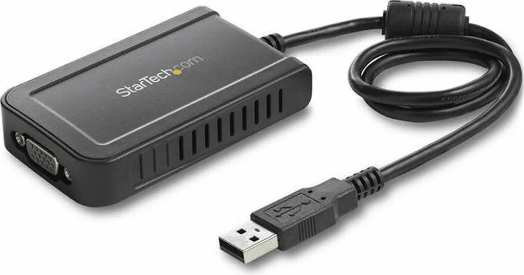 Double Écran USB vers VGA pour PC Portable - Startech USB2VGAE3 Noir