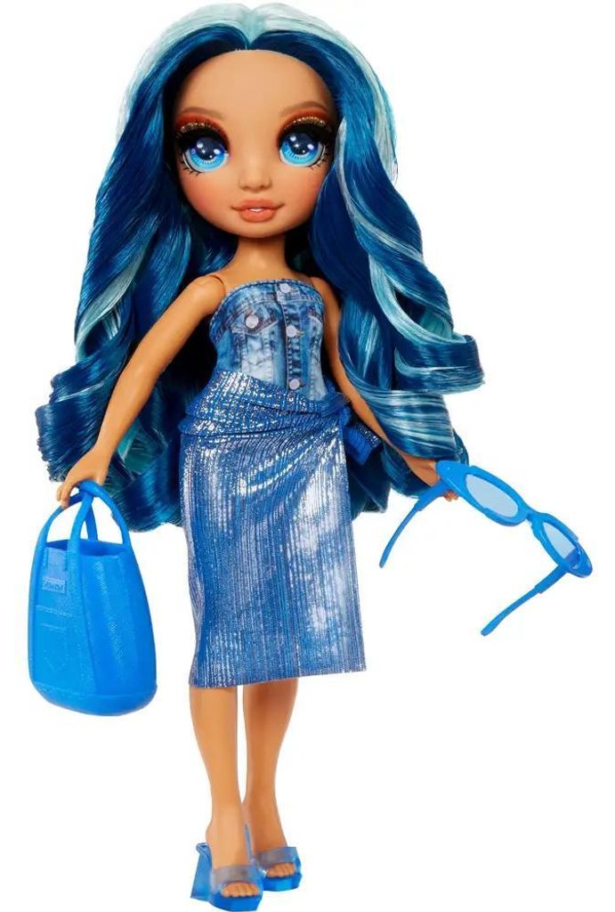 Rainbow High Fashion Doll - Skyler (blauw) Productafbeelding 