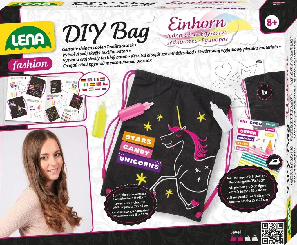 DIY Sac à Dos Licorne à Personnaliser - Kit Créatif Complet pour Enfant