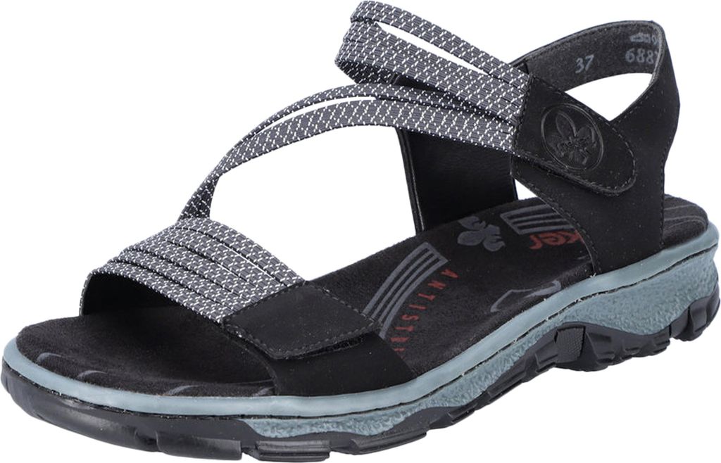 Rieker Damen Sandale Trekking Outdoor Stretch Produktbild 