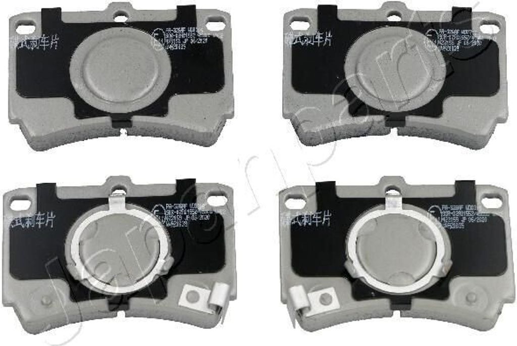 Japanparts PA-326AF Bremsbelagsatz, Scheibenbremse - (4-teilig)