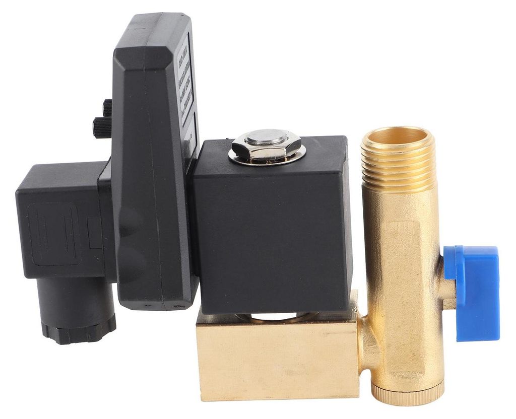 G1/2 DN15 Automatisches, elektronisch gesteuertes Ablassventil für Kondensat aus Luftkompressoren (AC230V)