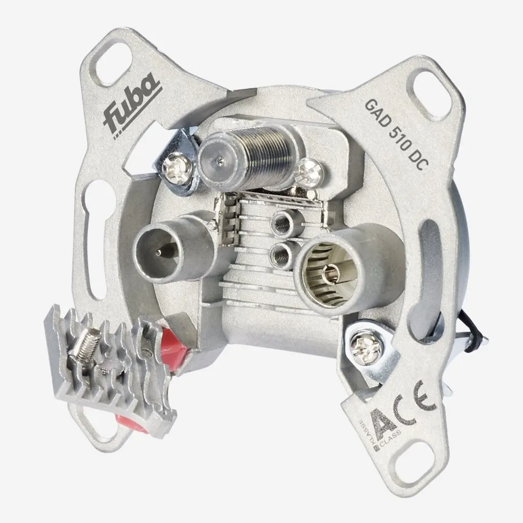 Fuba GAD 510 DC Prise de passage 3 trous 10 dB compatible Unicable SAT