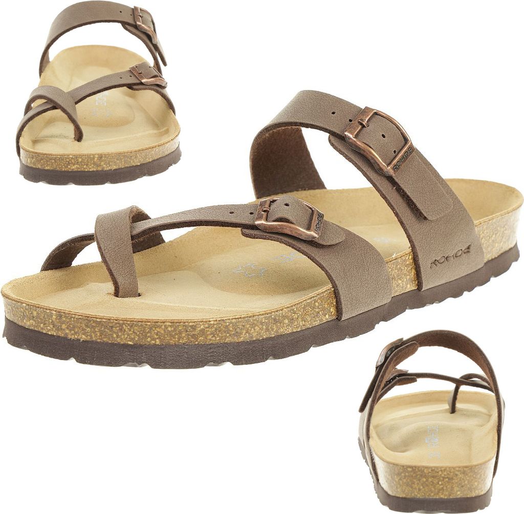 Rohde Alba Damen Zehentrenner Schuhe Pantoletten 5594 72 Produktbild 