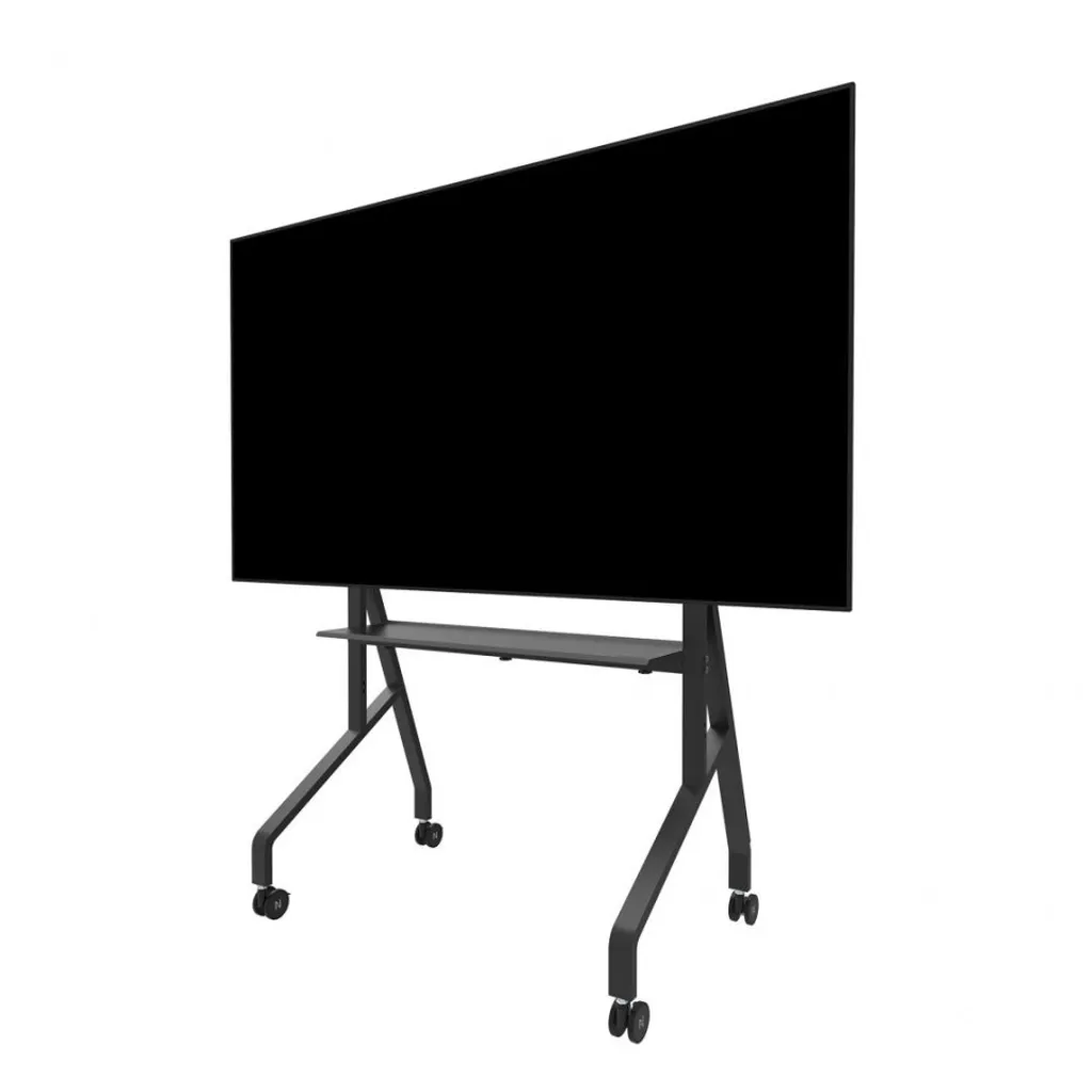 Support TV mobile pour salle de réunion et visioconférence 55-86 pouces