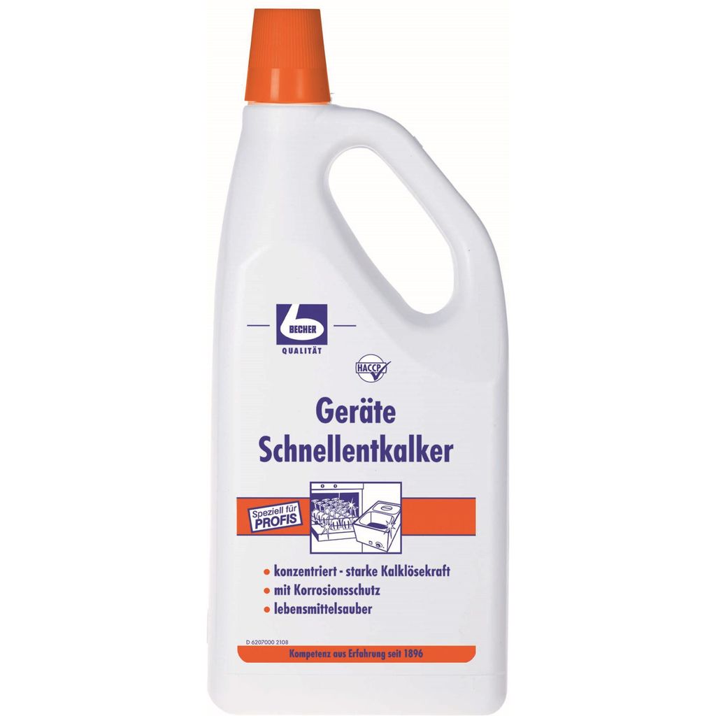 Becher Geräte-Schnellentkalker, Entkalker, Kalkreiniger, Produktbild 