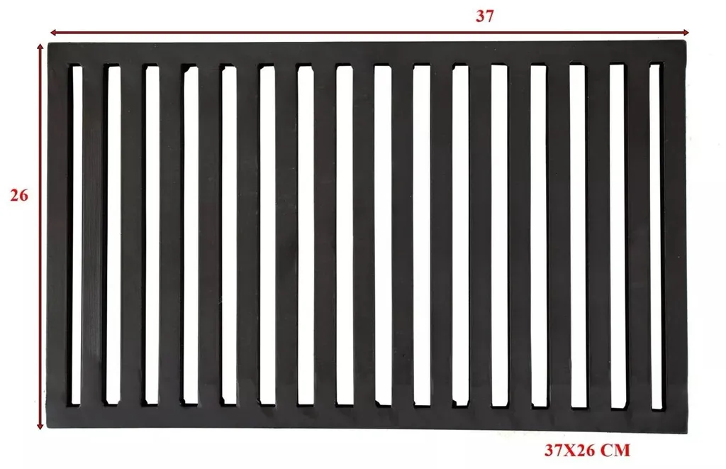 Griglia 37x26 Acciaio 16mm per Forno e Barbecue | Massima Tenuta Calore