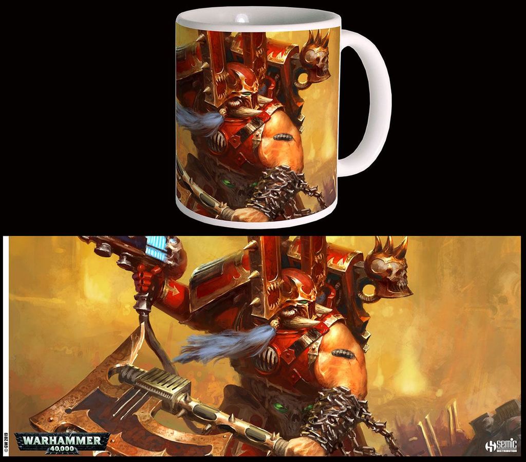 Semic Warhammer 40K Tasse Kharn the Betrayer SMWHK-M003