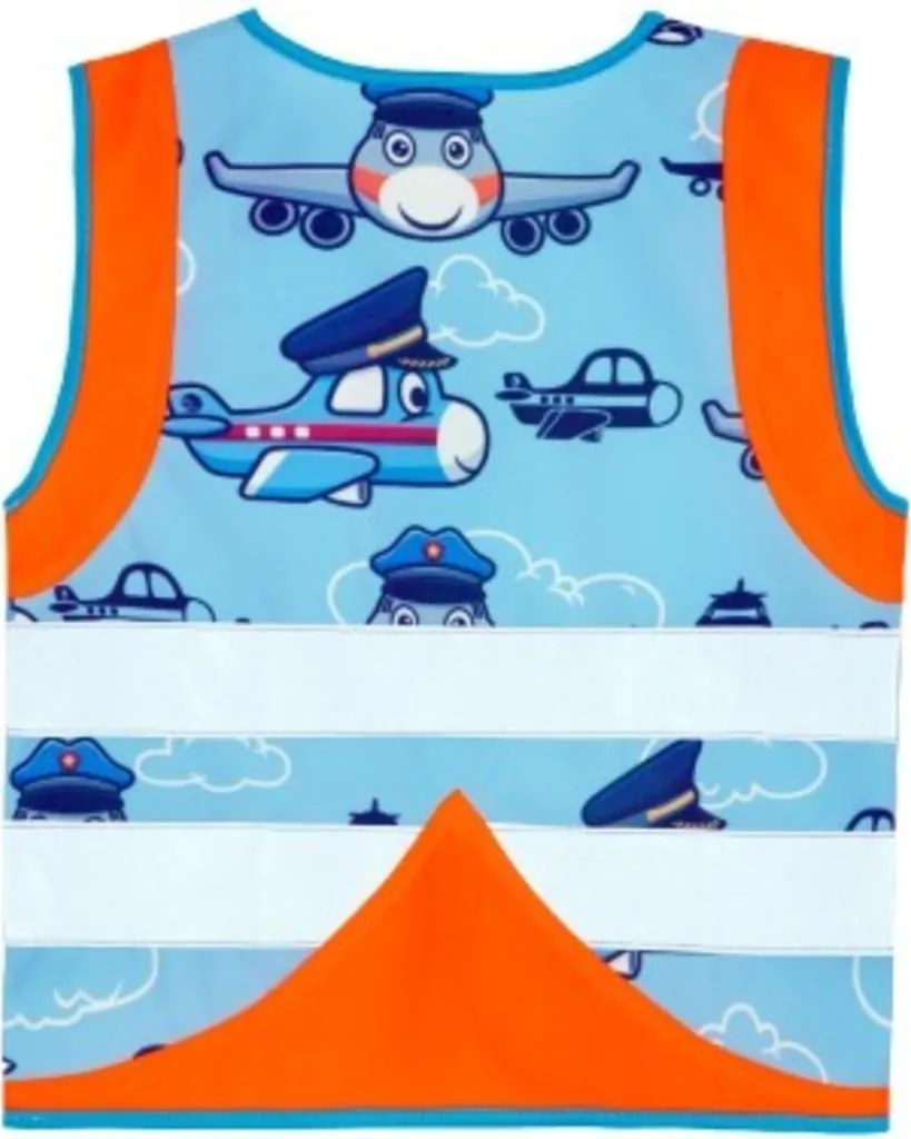 Korntex gilet funzionale da bambino Action Vehicle ACTVEHPLAORXS aereo XS
