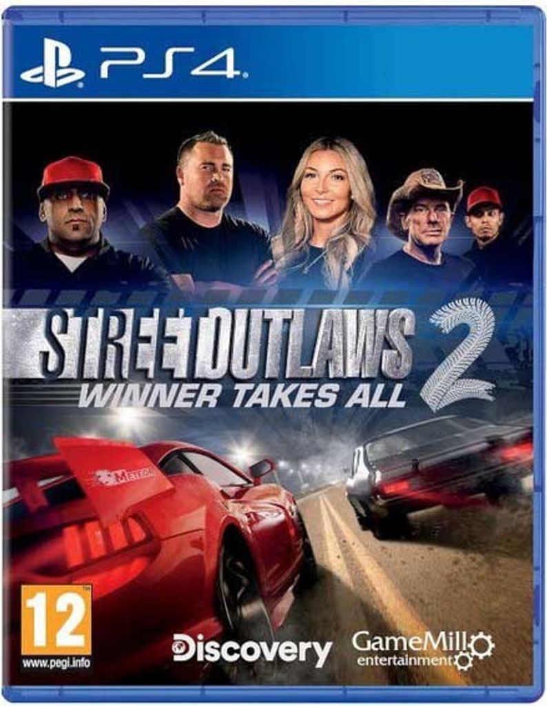 GameMill Entertainment Street Outlaws 2: Winner Takes All, PlayStation 4, T (Jugendliche)