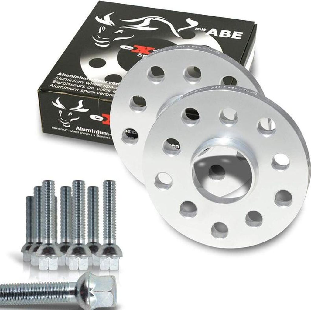 Spurplatten Spurverbreiterung Seat 2x 15mm 30mm 5x112 5x100 57,1mm Radschrauben