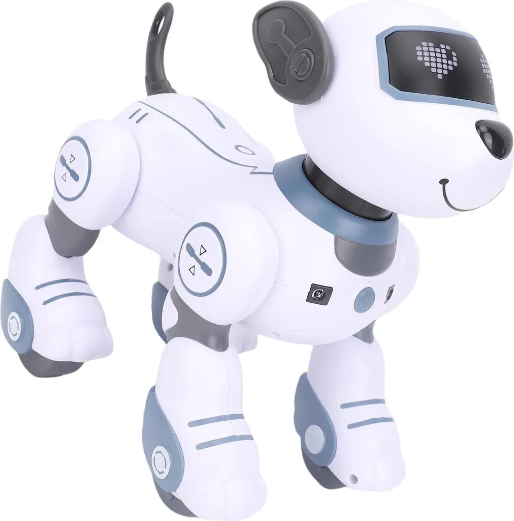 Robot Chien Tactile et Dansant avec Programmation et Marche Intelligente