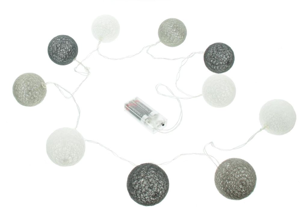 Noor Living Eco 10er LED Lichterkette warmweißes Licht 175 Produktbild 