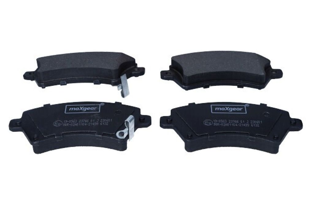 MAXGEAR Bremsbeläge Satz Vorne Bremsklötze für TOYOTA COROLLA (ZZE12, NDE12, ZDE12) 19-0563