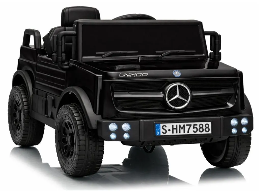 Batterie Noire Mercedes Unimog HM7588 6V 4Ah - Pièce de Rechange Auto