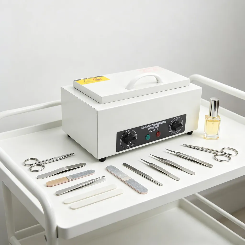 Armoire à chaleur sèche professionnelle pour stérilisation manucure - 2