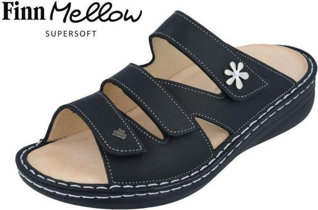Finn Comfort Grenada (nero) - Muli da donna / separatori di Immagine del prodotto 