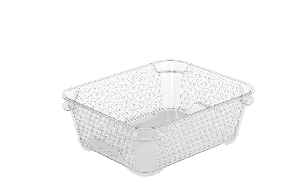 keeeper Stapelkörbchen "mirko" DIN A6 transparent