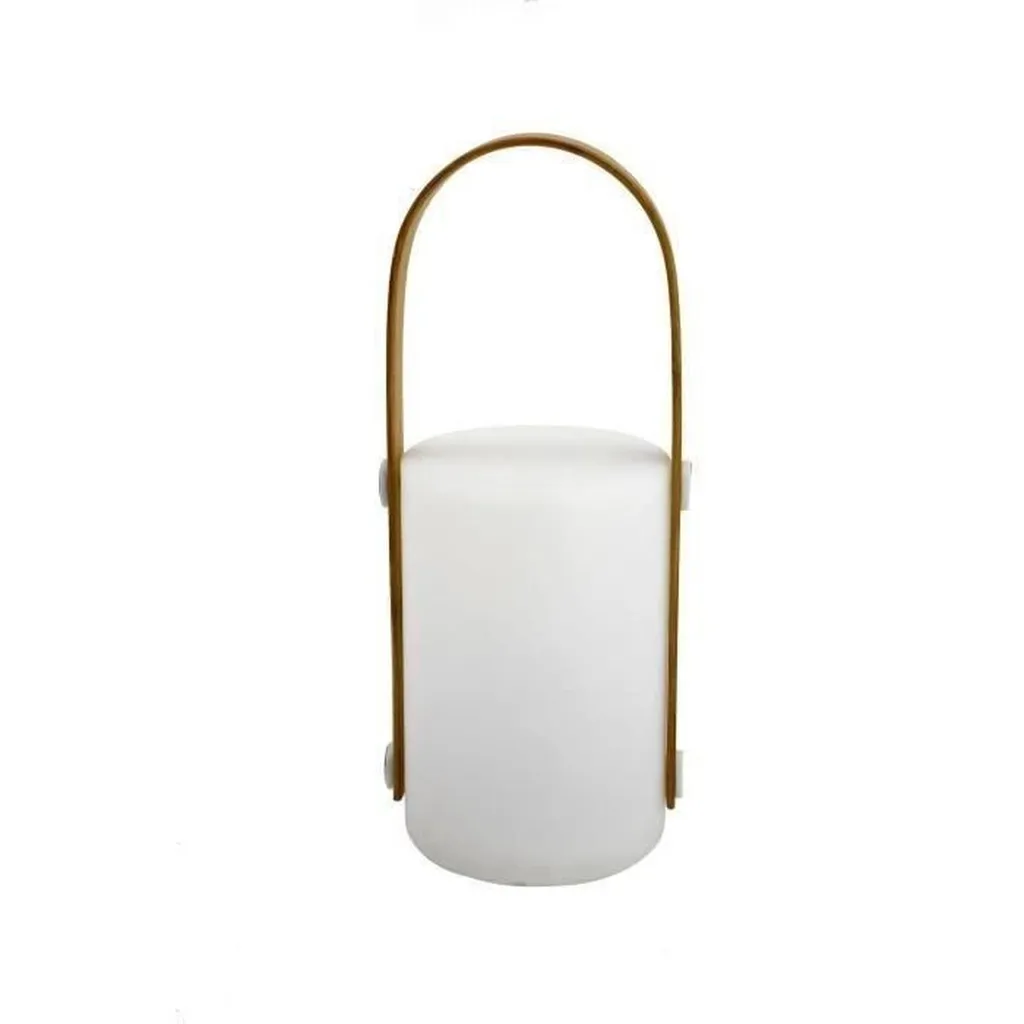 Lanterna di Design GALIX in Bambù | Luce Ambientale LED WRGB - 2