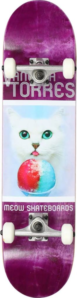Meow Vanessa Torres Furreal Pro Skateboard 8"