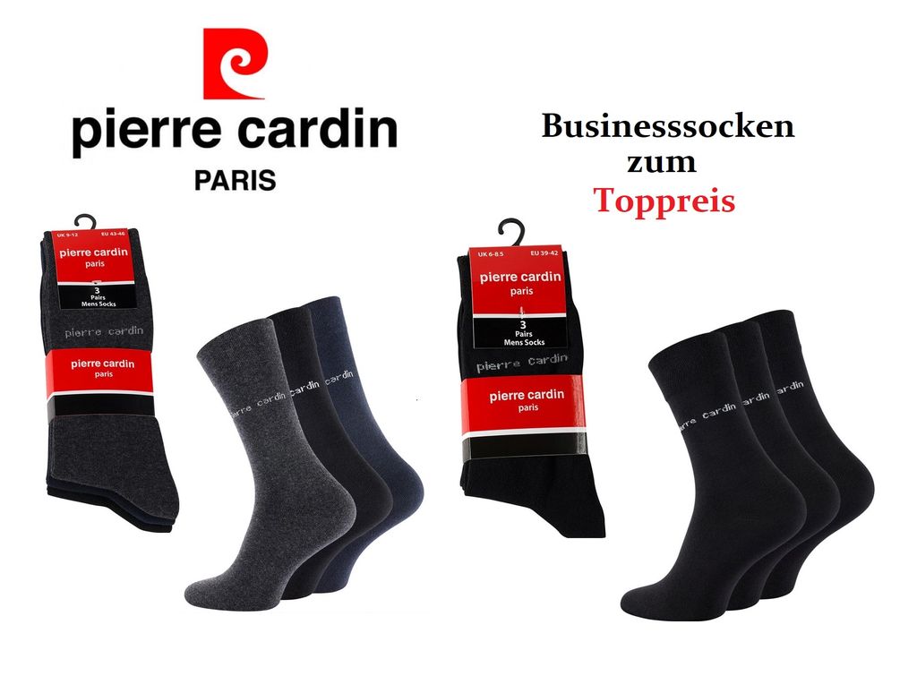 Pierre Cardin Business-Socken 3 43 46 Paar 