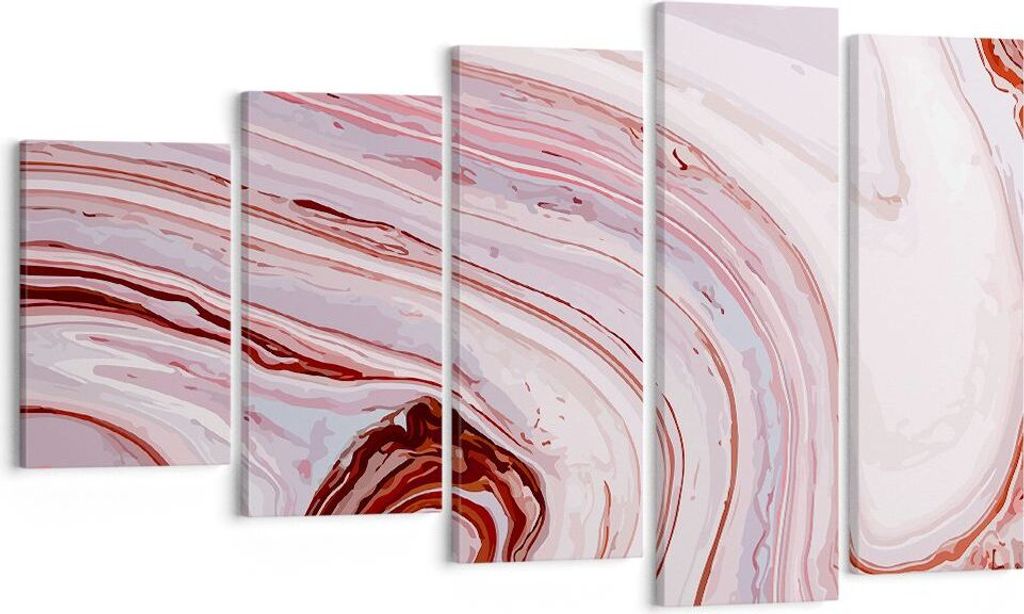 Bild auf Leinwand - Leinwandbild - Abstraktion modern - 100x60cm - Wand Bild - Wanddeko - Leinwanddruck - Bilder - Kunstdruck - Wanddekoration - Le...