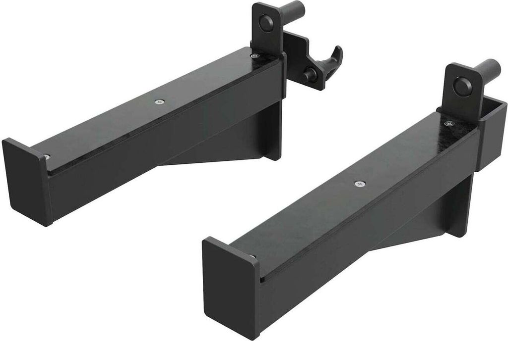 ATLETICA R5 Spotter Arms | 1 Paar | Sicher trainieren, auch vorm Rack | Hochbelastbar | 39,5 cm lang | Austauschbare Schutzprotektoren aus Hartplastik