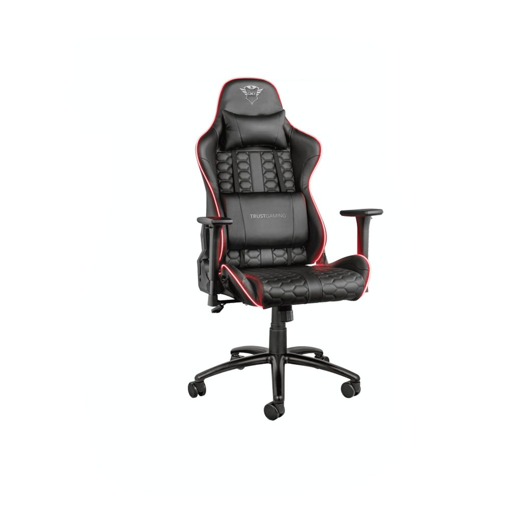 Кресло defender с rgb подсветкой. Игровое кресло Trust GXT 712 resto. Gxt716 Rizza RGB led Chair.