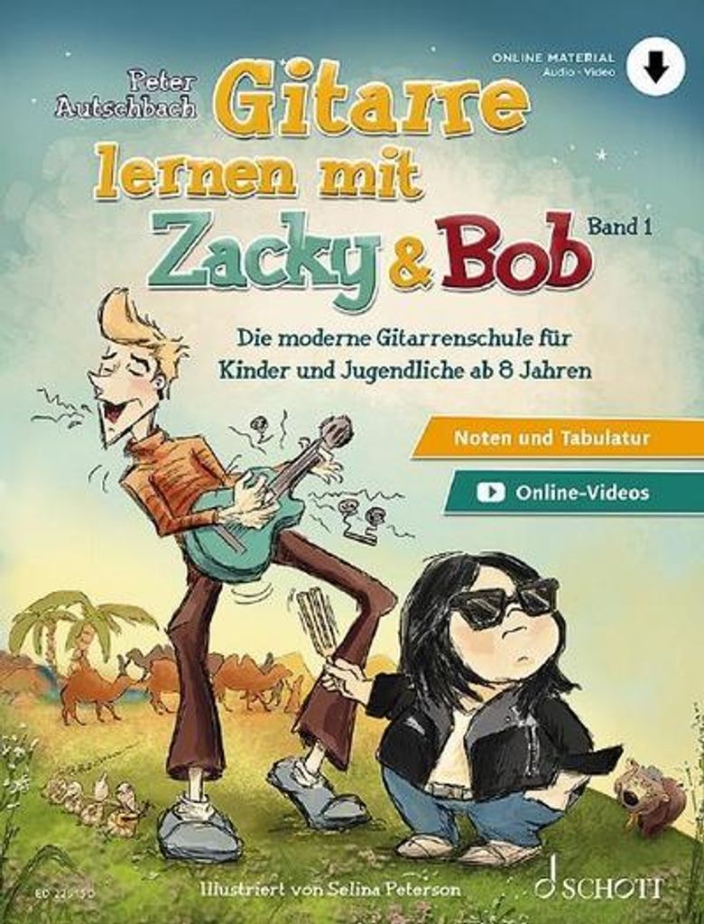 Gitarre lernen mit Zacky & Bob Image du produit 