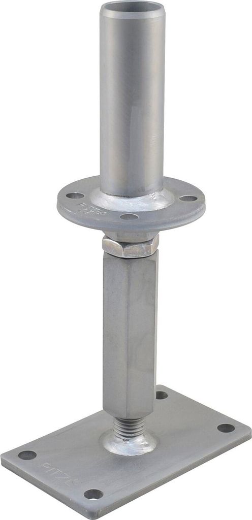 Pitzl Pfostenträger Typ 10930.1100 - Balkenträger rechts/links, Stahl ZiNiP beschichtet