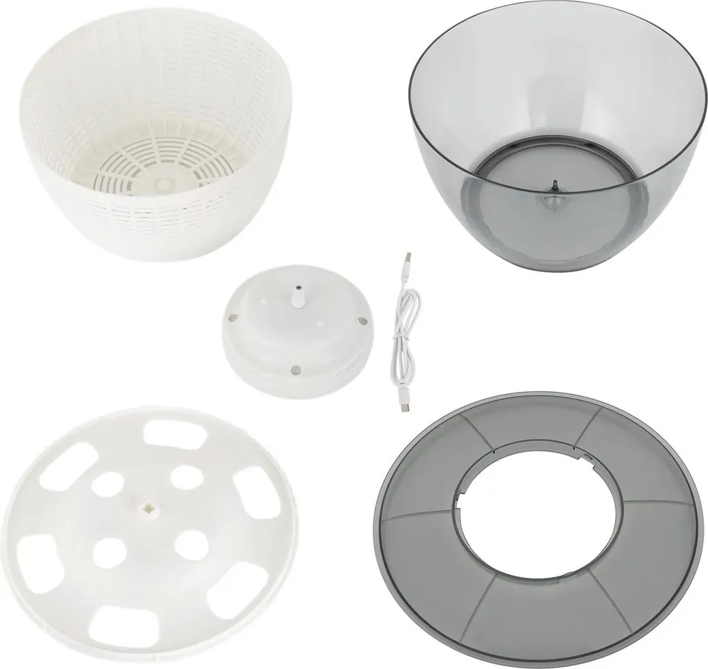 Essoreuse électrique rapide 3-en-1 déshydrateur automatique gris