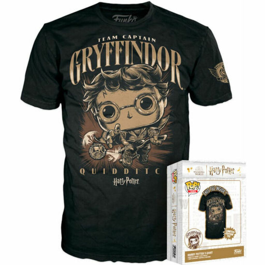 Funko Pop! Harry Potter Figurki Quidditch T-Shirt L - Winylowa Figurka Premium