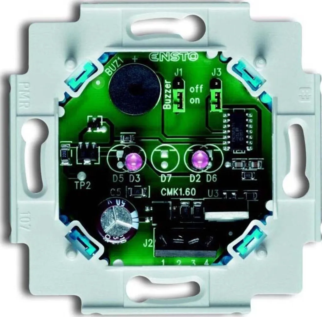 Sonnerie d'alarme encastrable Busch-Jaeger 1563 U-12 70 dB Coloris Gris