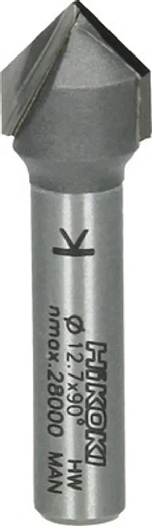 Fraise à défonceuse HiKOKI 12,7 x 44 mm pour rainurer et assembler