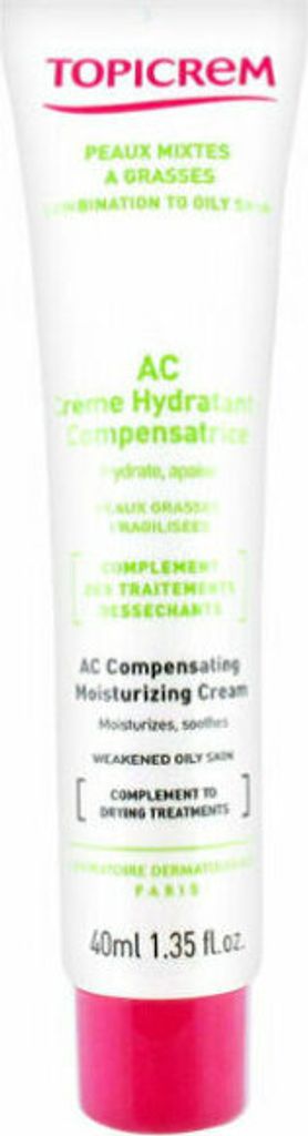 Topicrem AC HYDRA Compensating Moisturizing Cream Pflegende Creme für problematische Haut 40 ml